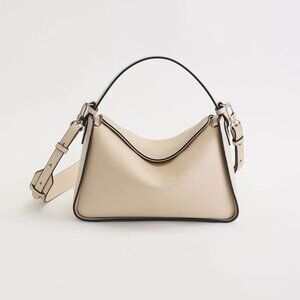 The Horse Clementine Bag - Oat Pebbled Leather NWT